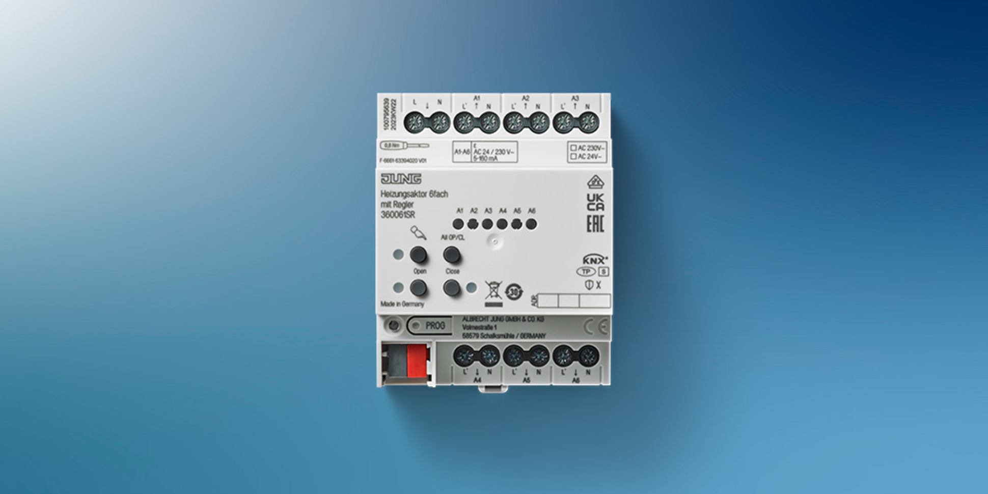 KNX Heizungsaktor 6-fach bei AEM Elektrotechnik GmbH in Mainz am Rhein