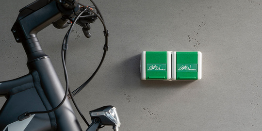 SCHUKO® Steckdose für E-Bikes bei AEM Elektrotechnik GmbH in Mainz am Rhein